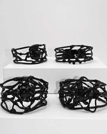 Black Venom Cuff Bracelet