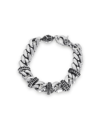 Studded Cuban Link Bracelet