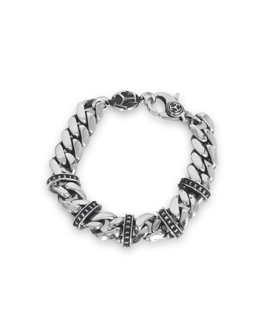 Studded Cuban Link Bracelet